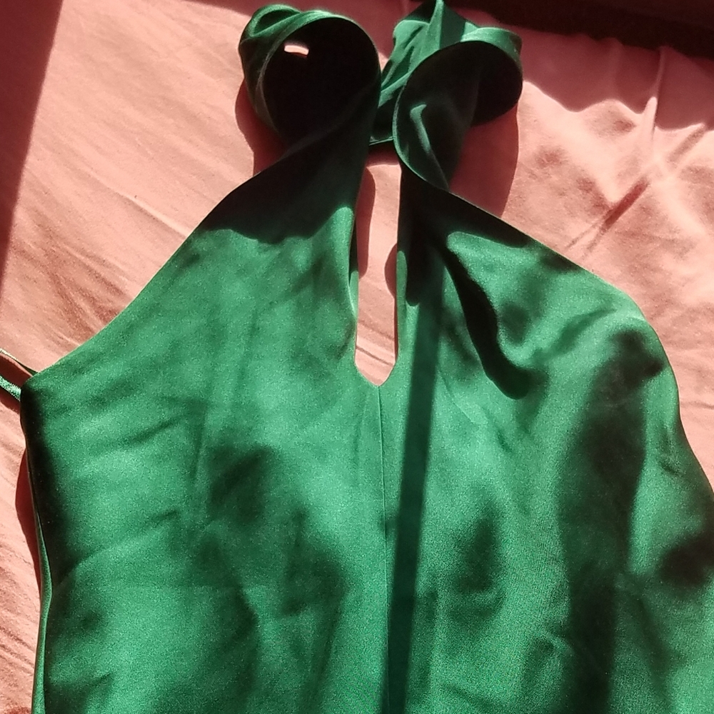 Green Banana Republic Silk Dress